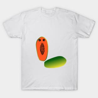 Cute papaya adorable fruits T-Shirt